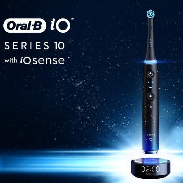 Brosse à dents électrique Oral B iO 10 Cosmic Black fabriquée en Allemagne