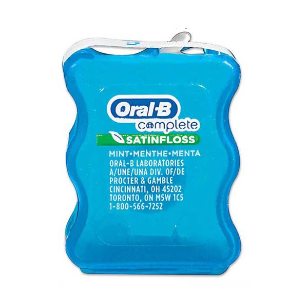 Oral B Complete Satin Floss Menthe Boîte de 144 pièces 9,2 m chacune